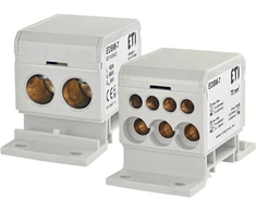 Eti Polam 001102422 Paskirstymo blokas 192A (2x4-70mm2/3x2.5-25mm2+4x2.5-16mm2) pilkas EDBM-7 001102422