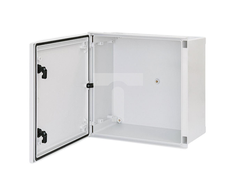 Eti Polam 001102603 Poliesterio korpusas be montavimo plokštės 500x400x200mm 1000VDC 1500VAC IP66 IK10 EPC 50-40-20 001102603
