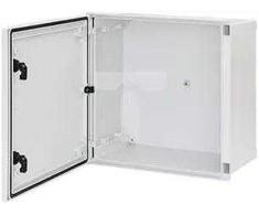Eti Polam 001102603 Poliesterio korpusas be montavimo plokštės 500x400x200mm 1000VDC 1500VAC IP66 IK10 EPC 50-40-20 001102603