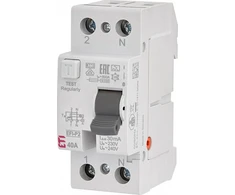 Eti Polam 002062528 Liekamosios srovės grandinės pertraukiklis 2P 40A 0.03A Tipas F EFI-2 F 40/0.03 002062528