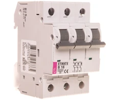 Eti Polam 002115516 Grandinės pertraukiklis 3P B 16A 6kA AC ETIMAT 6 002115516