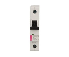 Eti Polam 002121715 Grandinės pertraukiklis 1P B 13A 10kA AC ETIMAT10 002121715