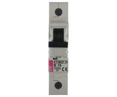 Eti Polam 002121716 Grandinės pertraukiklis 1P B 16A 10kA AC ETIMAT10 002121716