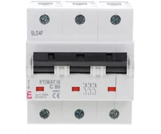 Eti-Polam miniatiūrinis grandinės pertraukiklis ETIMAT10 3P C 80A 10kA AC - 002135731