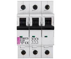 Eti-Polam 3P D 25A 10kA AC - 002155818