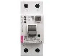 Eti-Polam 1 + N 16A C 30mA A tipo diferencinis maitinimo šaltinis KZS- 2M2p EDI A (002172416)