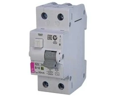 Eti Polam 002173222 Diferencialinis automatinis jungiklis 2P 10A C 0.03A, A tipo KZS-2M 002173222