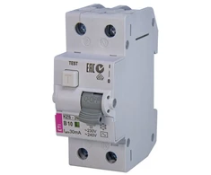 Eti Polam 002173222 Diferencialinis automatinis jungiklis 2P 10A C 0.03A, A tipo KZS-2M 002173222