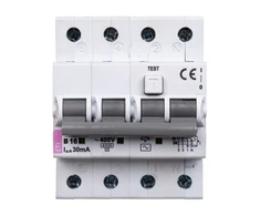 Eti-Polam Diferencinis srovės perjungiklis 4P 16A B 0,03A AC KZS- 4M (002174004)