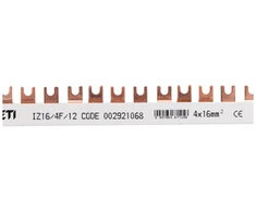 Eti-Polam Šakių sujungimo bėgelis 4P 100A 16mm2 12mod. IZ16/4F/12 (002921068)