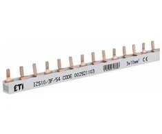 Eti Polam 002921103 Kaištinė šyna 3P 63A 10mm2 (54 mod.) IZS10/3F/54 002921103
