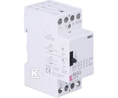 ETI Modulinis kontaktorius RD 25-40-R-24V AC/DC
