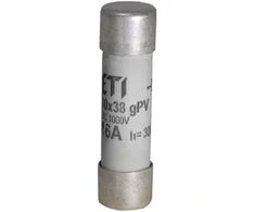 ETI Įdėklas CH10X38 GPV 25A/900V DC