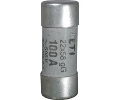 Eti-Polam Cilindro saugiklis CH22P 22x58 aM 125A / 400V (006711054)
