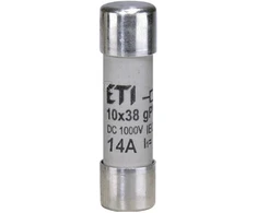 Eti Polam ETI CILINDO Įdėklas.CH10X38 GPV 14A/1000V DC