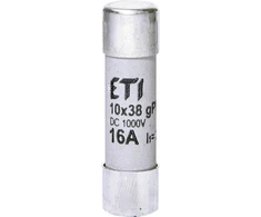 Eti Polam ETI WKŁADKA CYLIND.CH10X38 GPV 16A/1000V DC