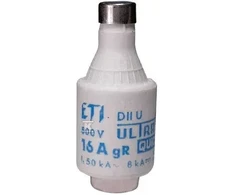 Eti-Polam Saugiklis 16A DII gR 500V DIUQ16A E27 (004322005)