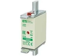 Eti-Polam saugiklio įdėklas KOMBI NH000 63A aM 690V WT-00C 004181412