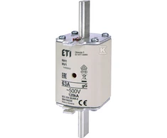 Eti-Polam NH1 gG saugiklio įdėklas 63A/500V 004184220