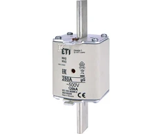 ETI WKŁADKA NH2 GG 280A/500V