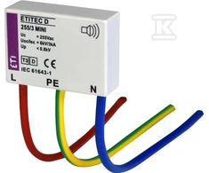 Eti-Polam MINI modulis Viršįtampių ribotuvas ETITEC D 255 / 3 - 002441632