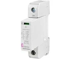 Etipo viršįtampių iškroviklis ETI Polam ETITEC GSM tipas T1, T2 B C 002440607 T12 275/25 3+0 RC
