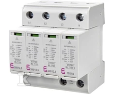 ETI modulinis viršįtampio ribotuvas ETITEC ML T123 300/12.5 3+1