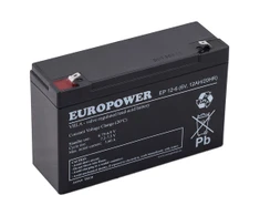 Europower Akumuliatorius EP 6V-12AH