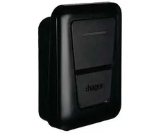 EVCS Hager witty one 11kW 3f RFID Bluetooth charging station with T2 socket