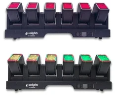 EVOLIGHTS 6 CANNON apšvietimo spindulys 6x galvutėms