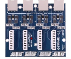 Ewimar PTU-64-EXT/POE 4 kanalų Gigabit Ethernet LAN viršįtampių ribotuvų modulis