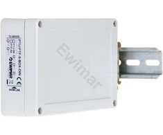 Ewimar PTU/PTF-6-BOX-DIN Profesionalus plastikinis korpusas PTF-64 ir PTU-64 moduliams ant DIN bėgio