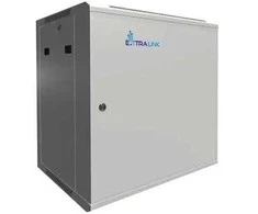 Extralink 12U 600x450 ASP pilka | Rack spintelė | montuojama ant sienos, tvirtos skardos durys