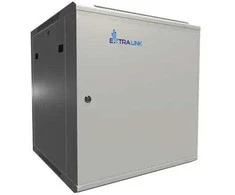 Extralink 12U 600x600 ASP pilka | Rack spintelė | montuojama ant sienos, tvirtos skardos durys