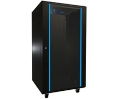 Extralink 22U 600x600 Juodas | Rack | Ant grindų pastatomas