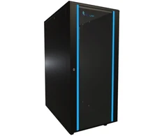 Extralink 27U 600x1000 juoda | Rack spintelė | pastatoma ant grindų