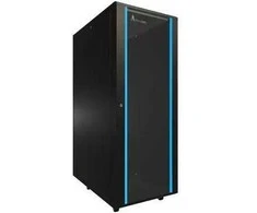 Extralink 37U 600x1000 Juoda | Rack spintelė | pastatoma ant grindų