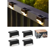 Extralink | 4 saulės lempų rinkinys | 8 x 4,5 x 4,5 cm Linus LED šiltai baltas