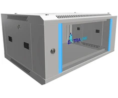 Extralink 4U 600x450 pilka | Rack spintelė | montuojama ant sienos