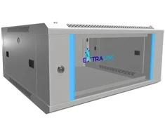 Extralink 4U 600x600 pilka | Rack spintelė | montuojama ant sienos