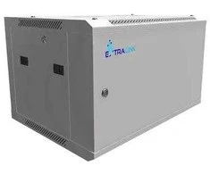 Extralink 6U 600x450 ASP pilka | Rack spintelė | montuojama ant sienos, tvirtos skardos durys