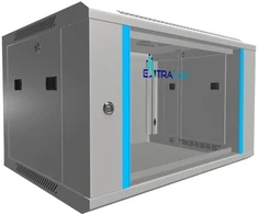 Extralink 6U 600x450 Pilka | Serverinė spinta | montuojama ant sienos