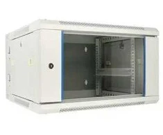 Extralink 6U 600x600 AZH pilka | Rack spintelė | Montuojama prie sienos, dviejų dalių