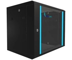 Extralink 9U 600x450 Juoda | Rack spinta | montuojama ant sienos