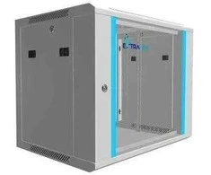 Extralink 9U 600x450 pilka | Rack spintelė | montuojama ant sienos