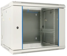 Extralink 9U 600x600 AZH pilka | Rack spintelė | Montuojama prie sienos, dviejų dalių