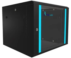 Extralink 9U 600x600 juoda | Rack spintelė | montuojama ant sienos