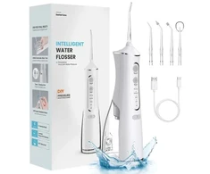 Extralink Beauty Intelligent Vanduo Flosser L8 Baltas | Irigatorius | 2000mAh, IPX7
