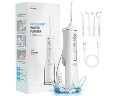 Extralink Beauty Intelligent Vanduo Flosser L8 Baltas | Irigatorius | 2000mAh, IPX7
