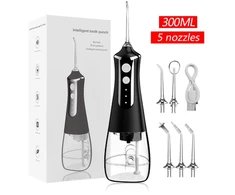 Extralink Beauty Intelligent Vanduo Flosser L10 Juodas | Irygator | 2000mAh, IPX6